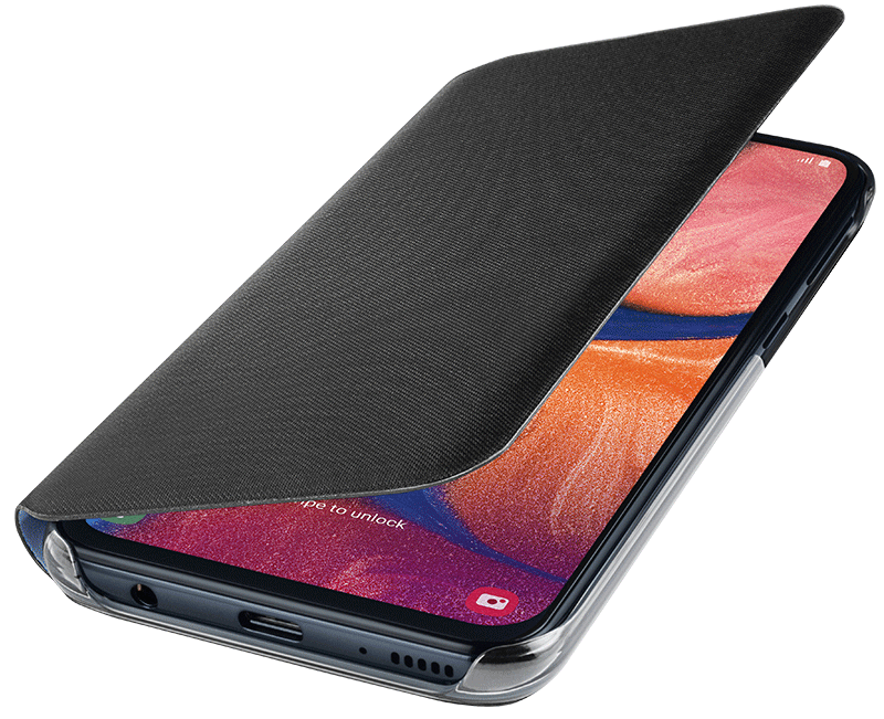 Etui folio Samsung Galaxy A20e noir