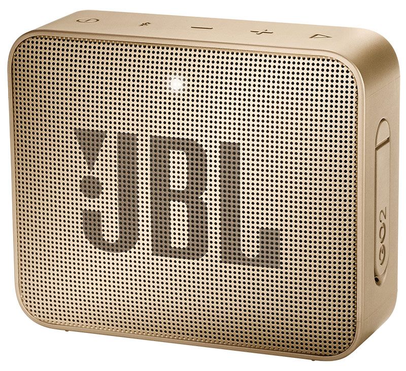 Mini enceinte Bluetooth JBL GO 2 champagne
