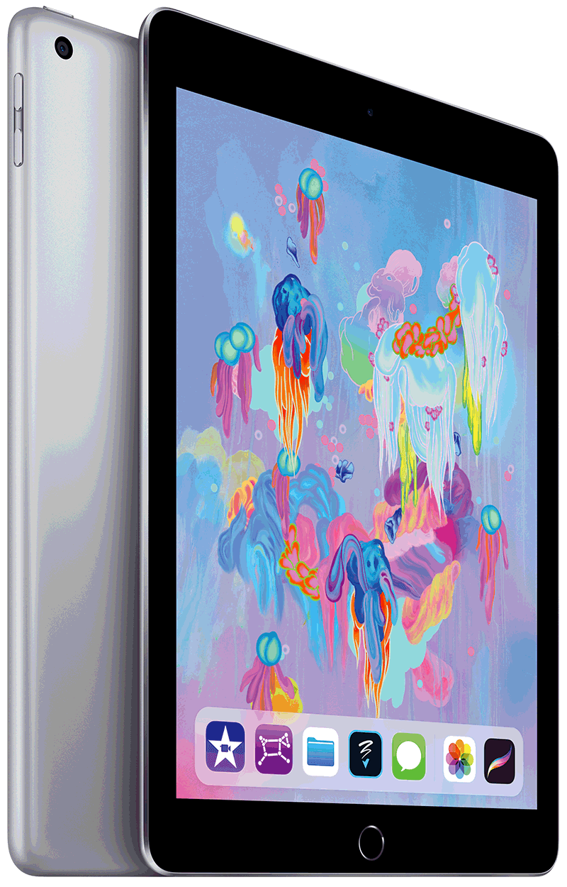 Apple iPad 9.7 2018 gris 32Go