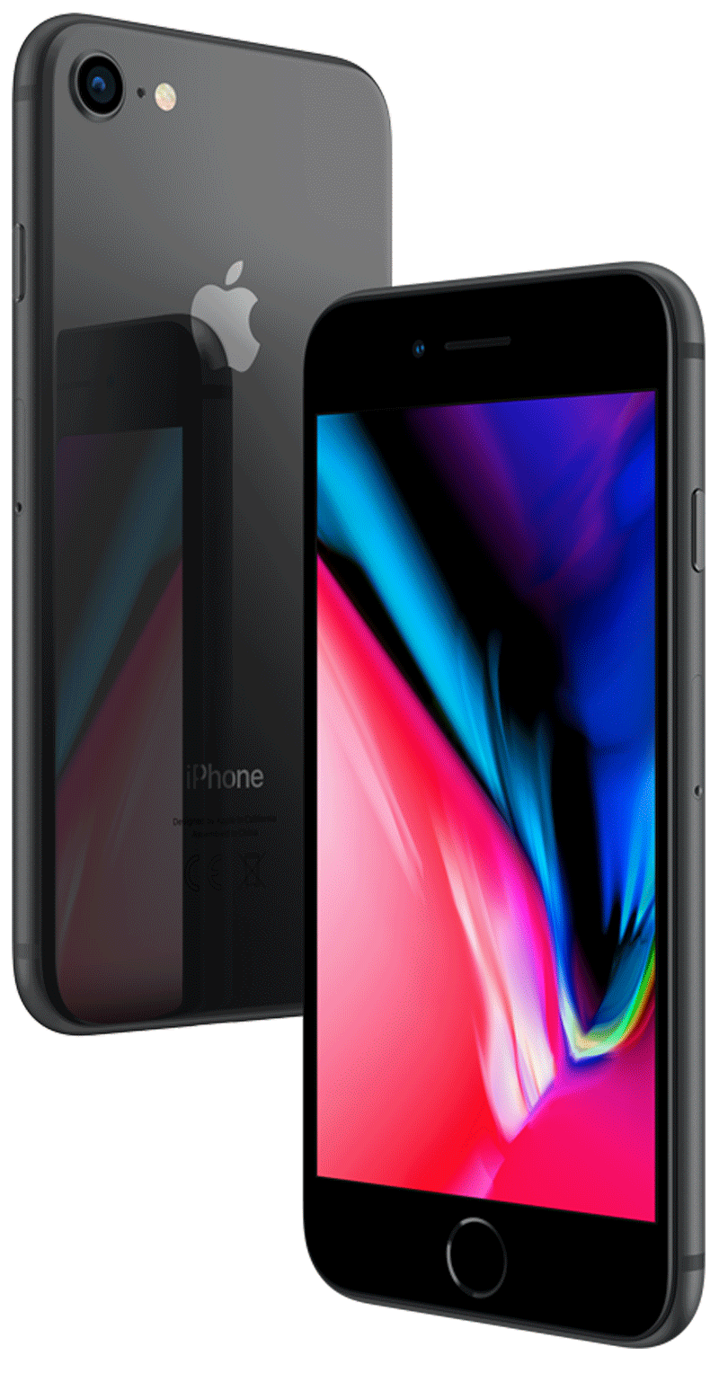 iPhone 8 reconditionné grade A plus gris 64Go
