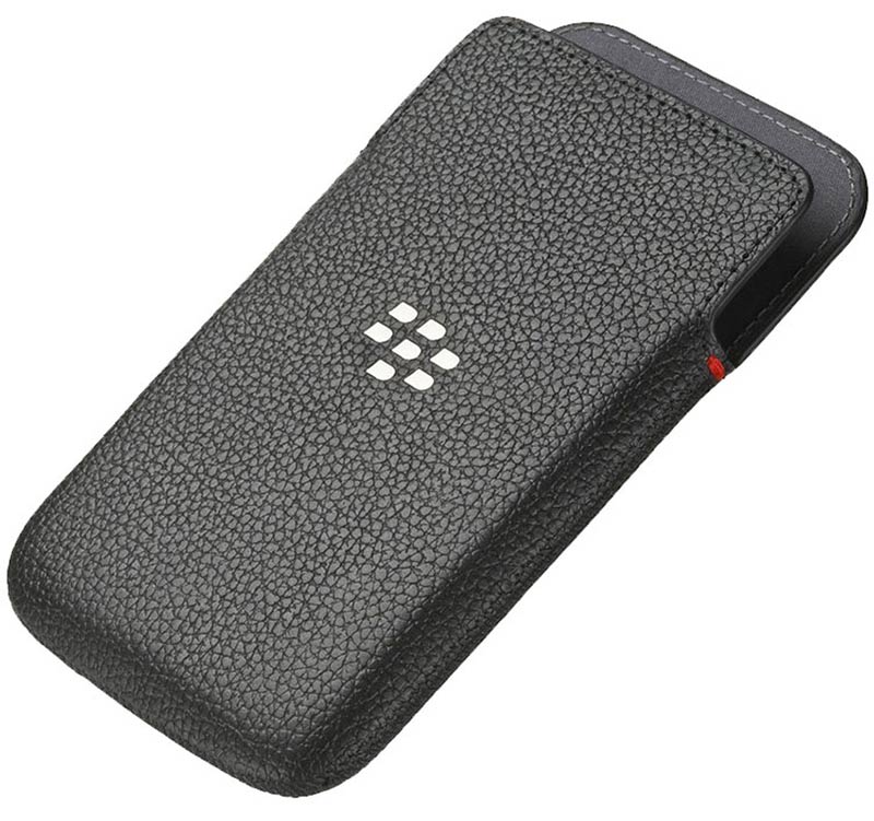 Etui pocket noir pour Blackberry Classic
