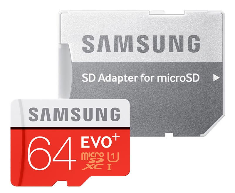 Carte micro SD 64Go Samsung adaptateur SD