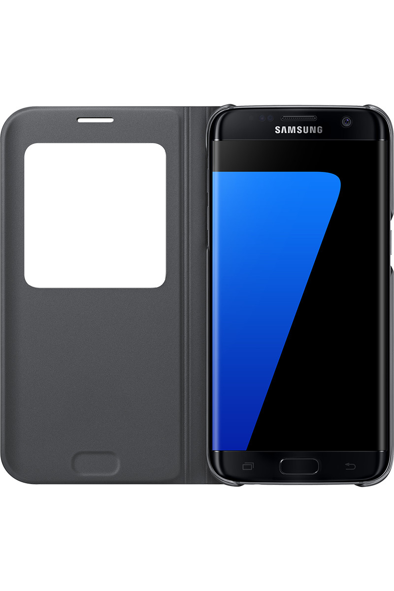 Etui S View Galaxy S7 Edge noir