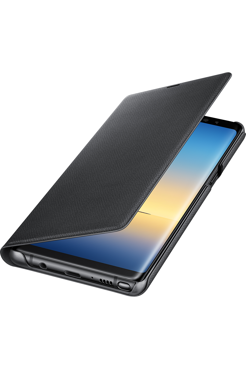 Etui Led View Galaxy Note 8 noir