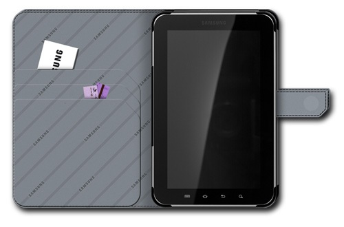 Etui Cuir Noir Samsung Galaxy Tab 7 pouces