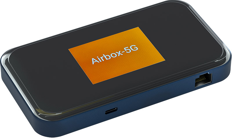 Orange Airbox 5G noir