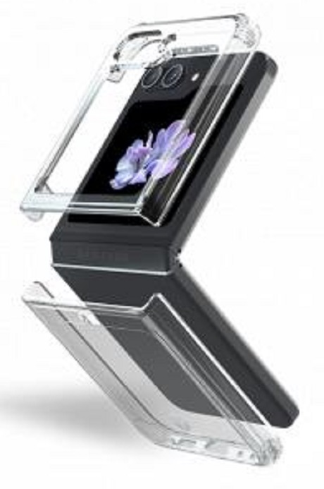 Coque duo renforcée Force Case Galaxy Z Flip 5 transparente