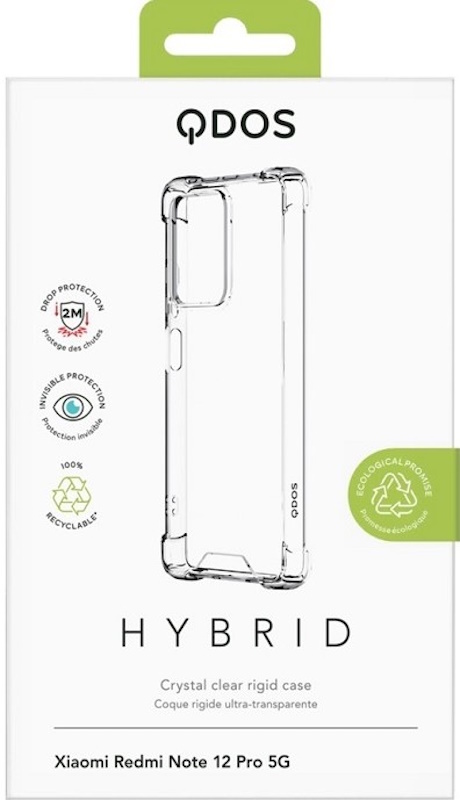 Coque Hybrid Qdos Xiaomi Redmi Note 14 4G transparente