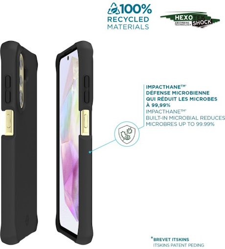 Coque renforcée Spectrum Black Galaxy A26 noir