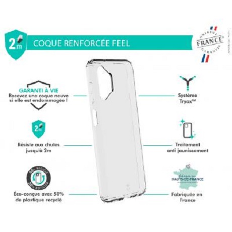Coque renforcée Feel Galaxy A53 5G Origine France Garantie