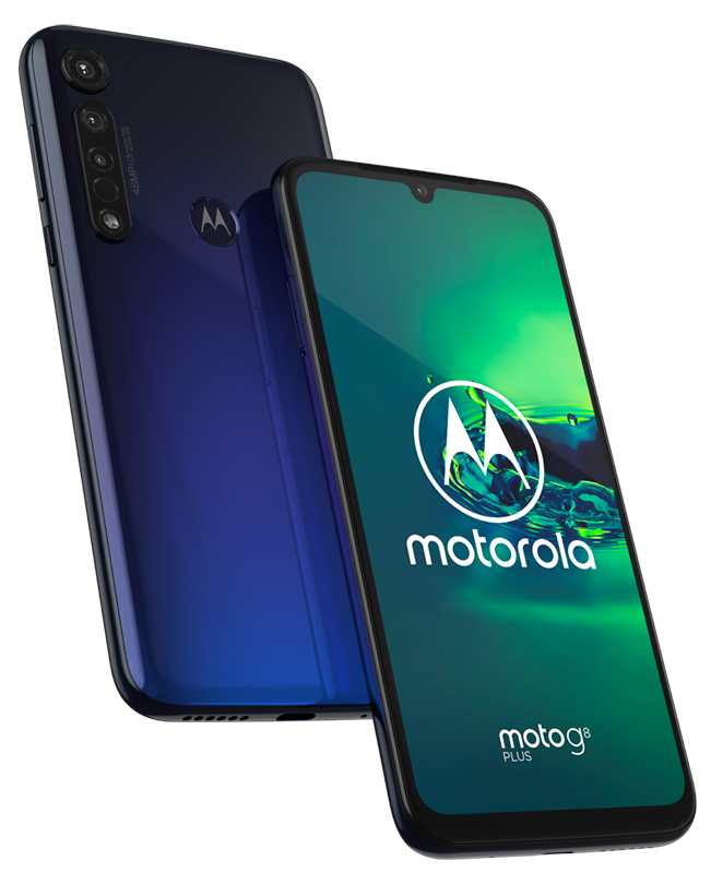 Motorola G8 Plus bleu 64Go