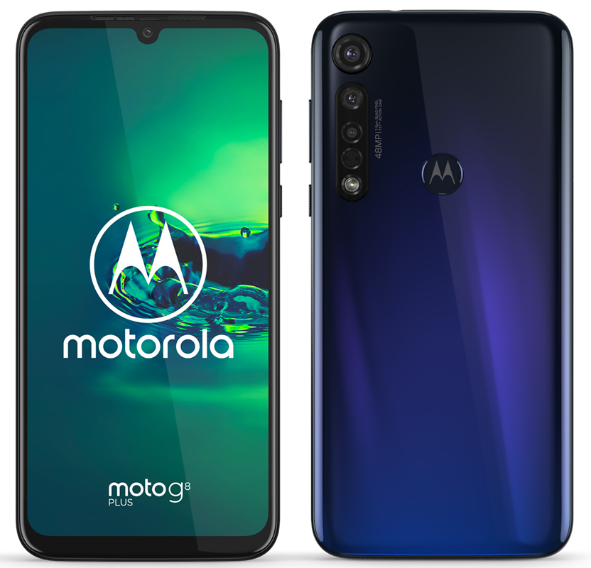 Motorola G8 Plus bleu 64Go