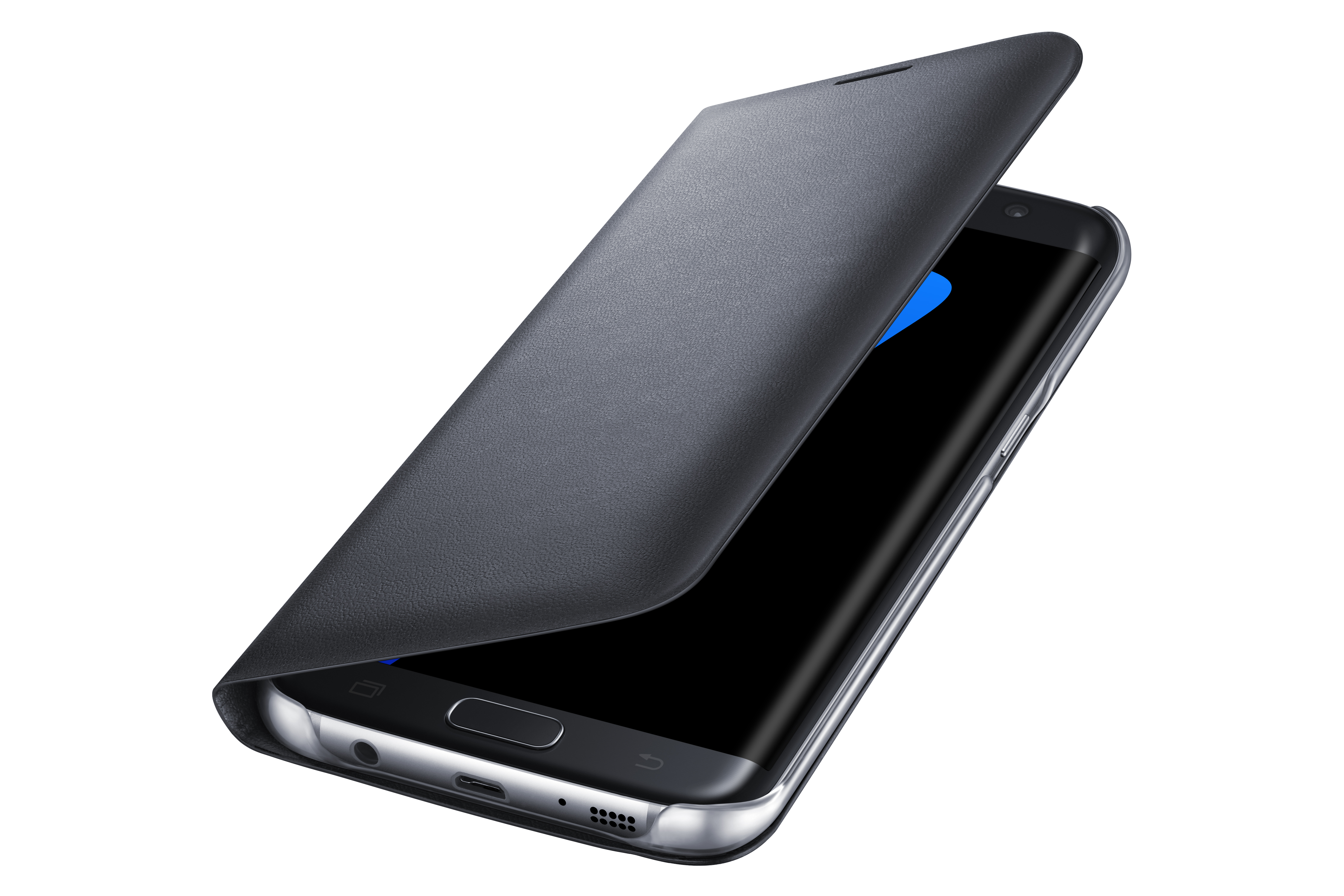 Etui à rabat LED View Samsung Galaxy S7 EDGE noir