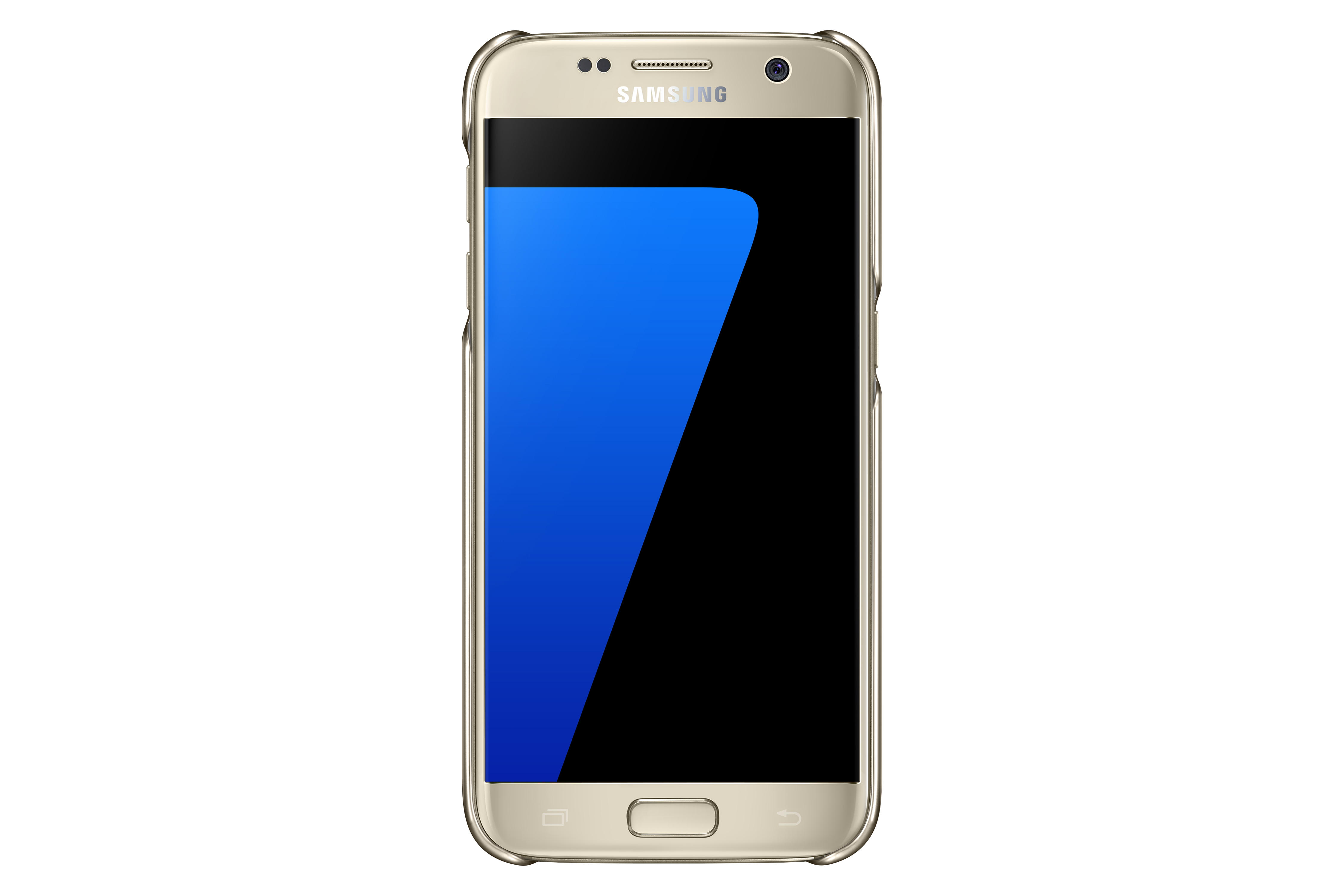 Coque transparente Samsung Galaxy S7 Or