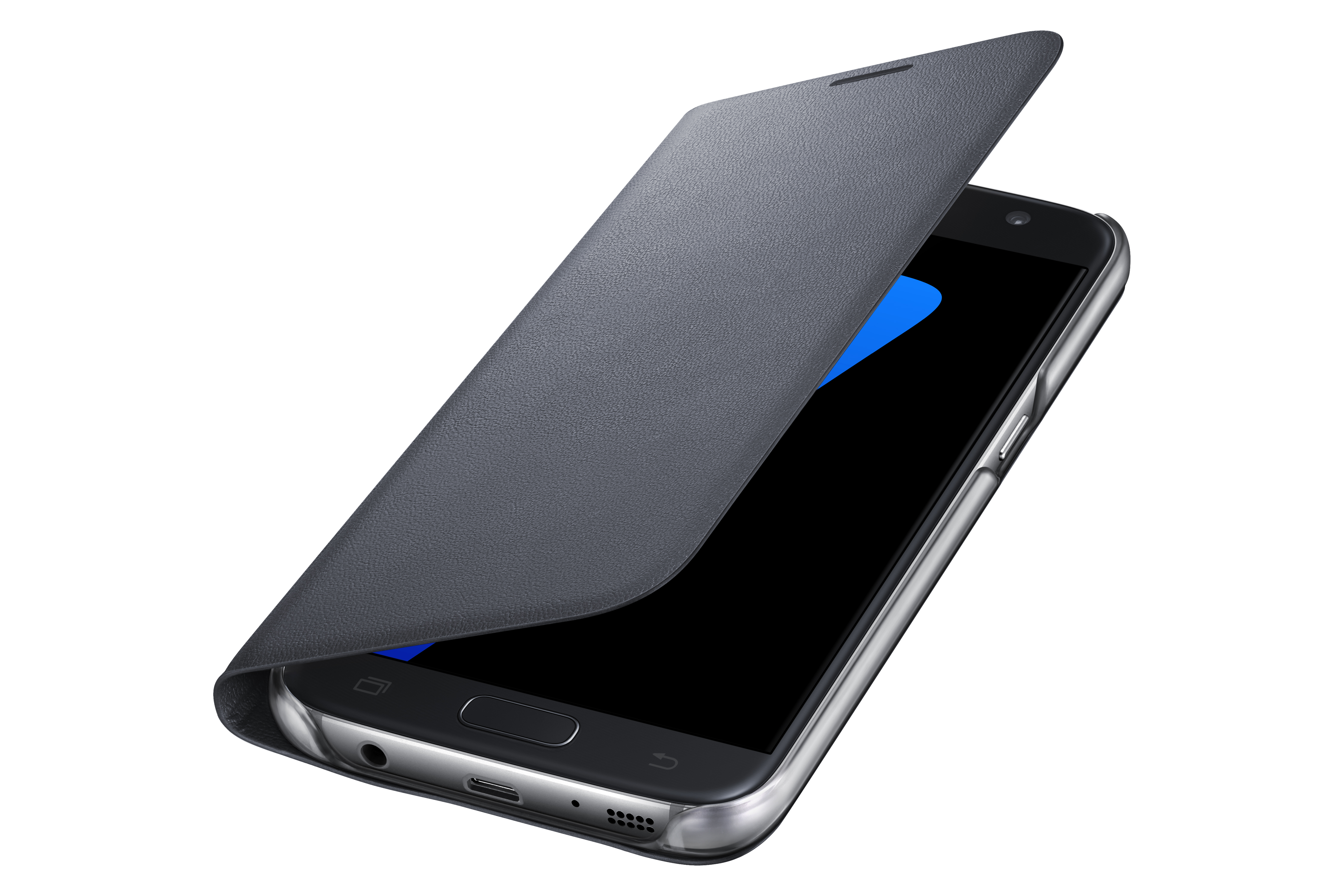 Etui à rabat LED View Samsung Galaxy S7 Noir