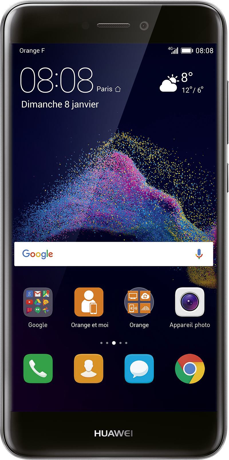 Huawei P8 lite 2017 noir 16Go