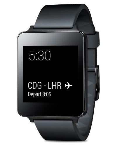 Montre LG G Watch noire 