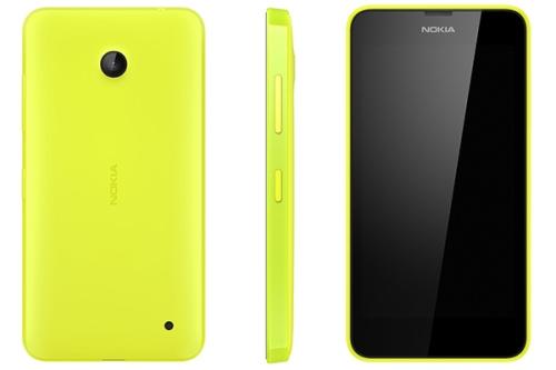 Lot de 2 coques Nokia Lumia 635 jaune, orange 