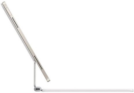 Magic Keyboard pour iPad Air 11 (M3) 2025 blanc