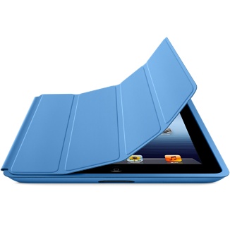 Smart Case iPad 2, Nouvel iPad Bleu