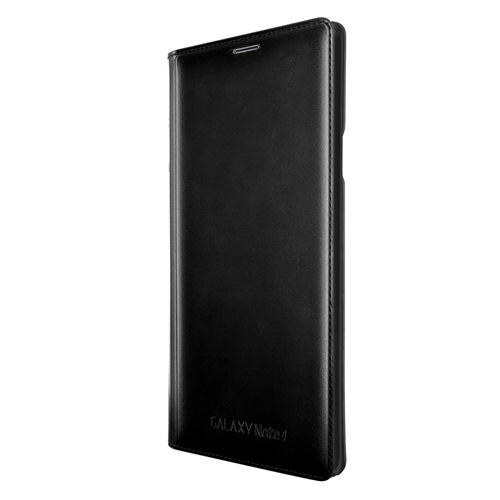 Etui wallet noir Galaxy Note 4