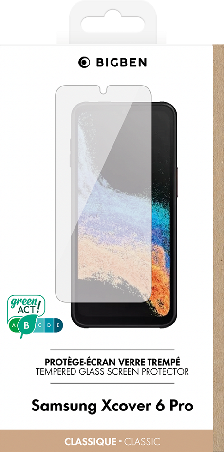 Film en verre trempé Samsung X-Cover 6 Pro 5G transparente
