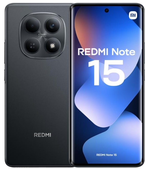 Xiaomi Redmi Note 15 4G noir 128Go