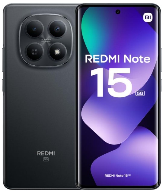 Xiaomi Redmi Note 15 5G noir 256Go