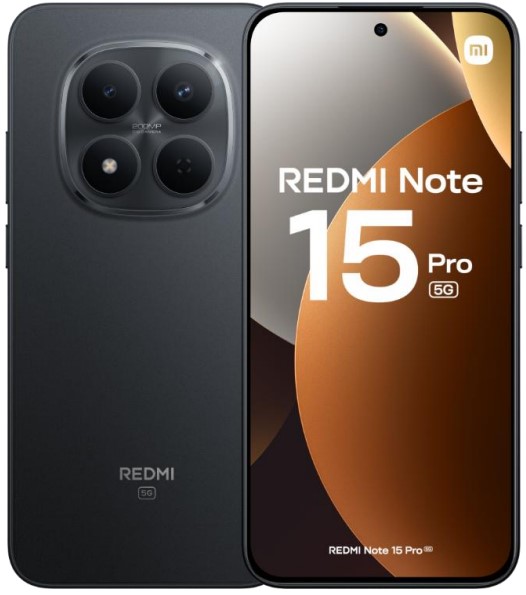 Xiaomi Redmi Note 15 Pro 5G noir 256Go