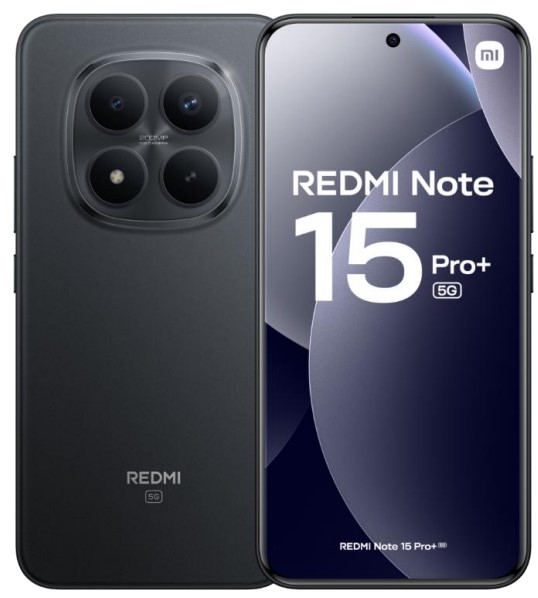 Xiaomi Redmi Note 15 Pro+ 5G noir 512Go