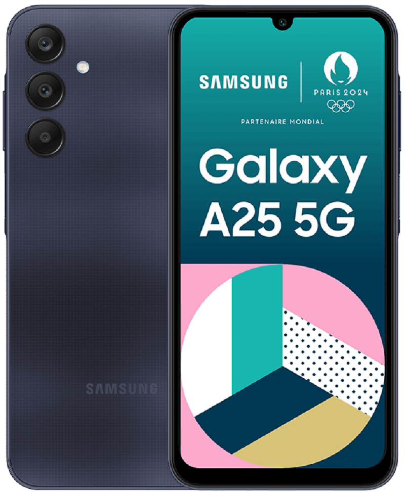 Samsung Galaxy A25 5G bleu nuit 128Go