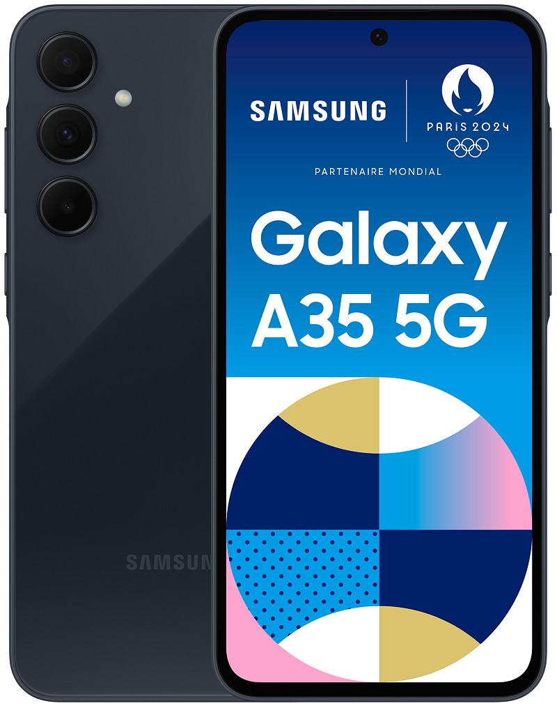 Samsung Galaxy A35 5G bleu nuit 256Go