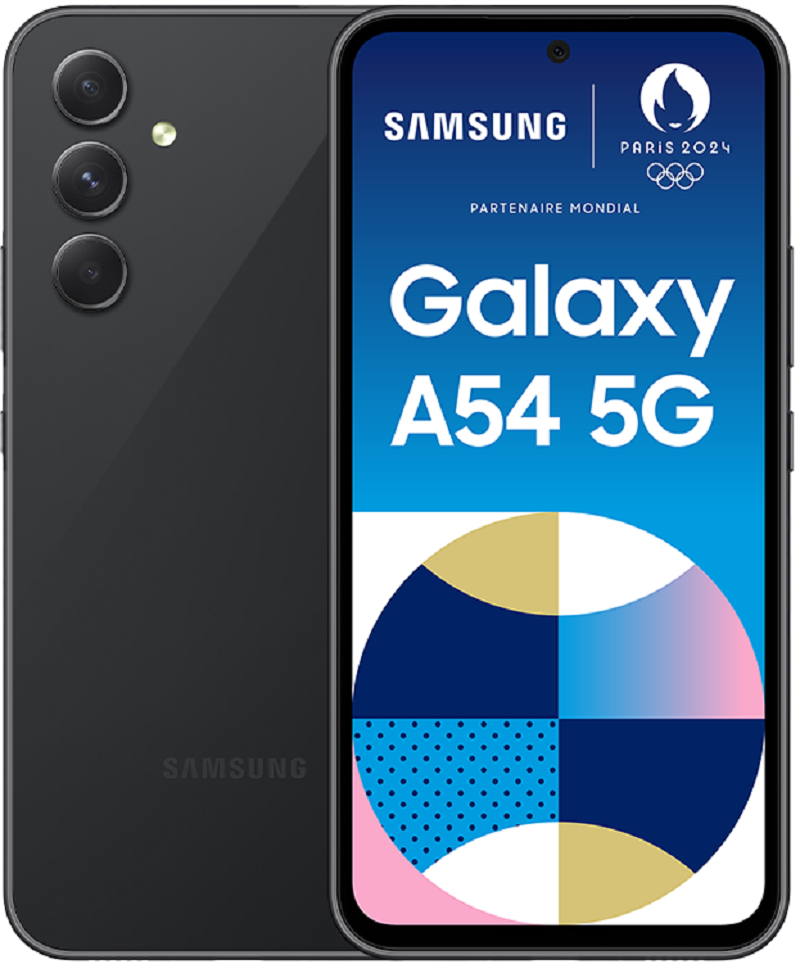 Samsung Galaxy A54 5G EE noir 128Go