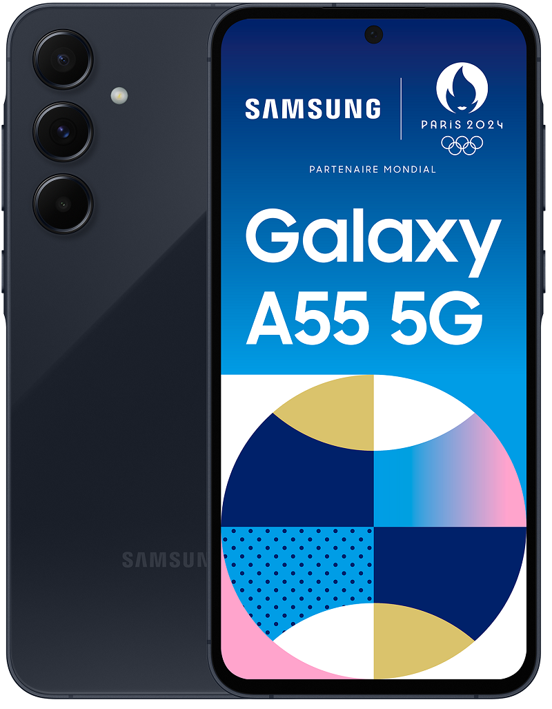 Samsung Galaxy A55 5G bleu nuit 256Go
