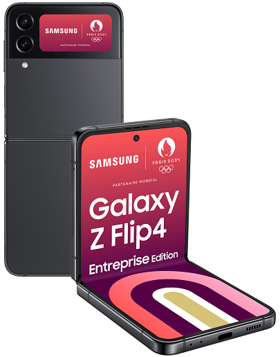 Samsung Galaxy Z Flip4 5G Edition Entreprise noir 128Go
