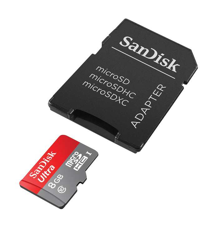 Carte micro 8Go SanDisk