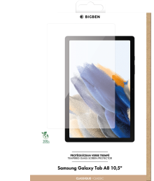 Film en verre trempé Samsung Galaxy Tab A8 transparente