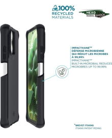 Coque renforcée Spectrum Black Motorola G35 5G noir