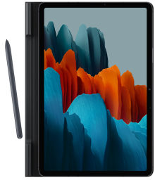 Book Cover Samsung Galaxy Tab S7 V2 noir
