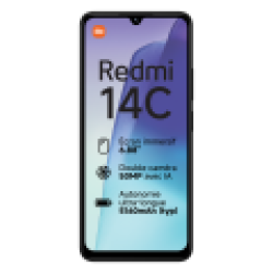 Xiaomi Redmi 14C noir 128Go