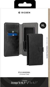 Etui universel XL Bigben noir