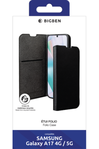 Folio Wallet Samsung Galaxy A17 4G/5G noir