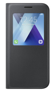 Etui S View noir Galaxy A5 2017