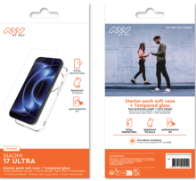 Pack Coque + Verre Trempé Xiaomi 17 Ultra transparente