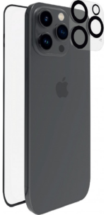 Pack Film Tiger Glass+ recyclé iPhone 14 Pro transparente