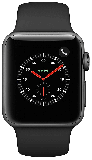 Apple Watch Series 3 4G boîtier 38 mm aluminium gris sidéral bracelet sport gris Apple Watch Series 3 4G boîtier 38 mm aluminium gris sidéral bracelet sport gris