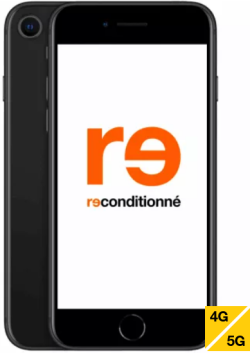 Reborn S22 5G reconditionné grade B noir 128Go