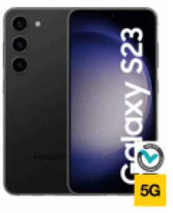 Recommerce Samsung S23 reconditionné grade B noir 128Go