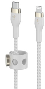 Câble Pro Flex Belkin USB-C vers Lightning 2m blanc