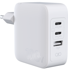 Tête de charge Force Power Lite 100W 3 ports USBC USBA blanc